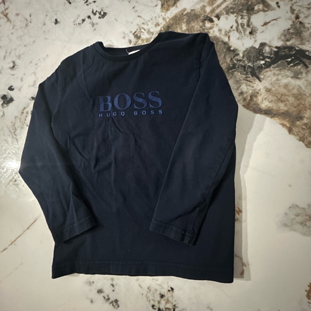 Hugo Boss Dark Blue Logo Shirt